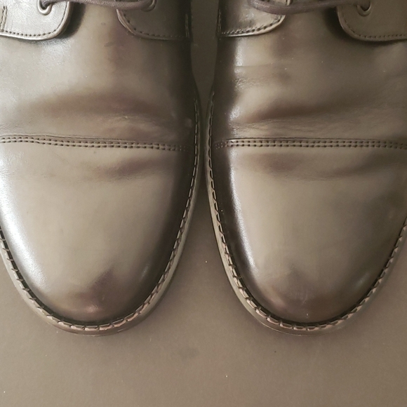 ECCO Newcastle Cap Toe Black Lace Shoes 9 main image 5